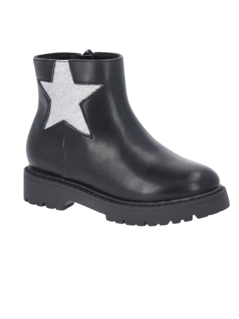 Girls Sz 2 Chelsea Glitter Star Booties